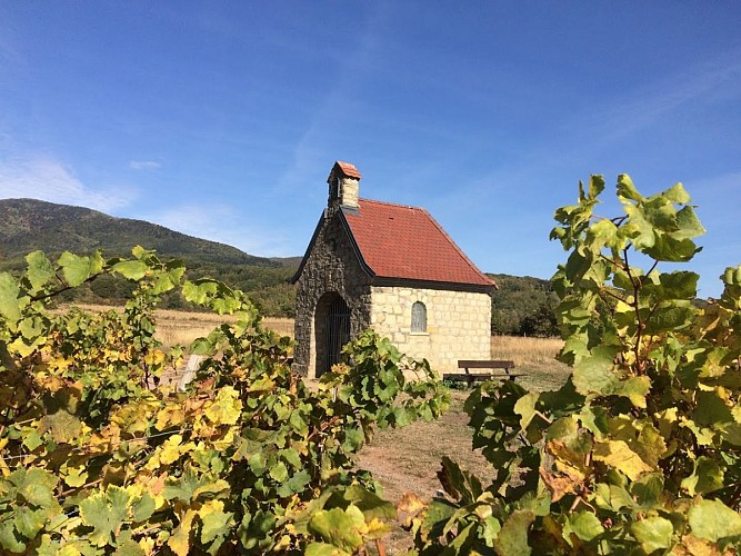 La chapelle de la Loh sur les hauteurs de Steinbach