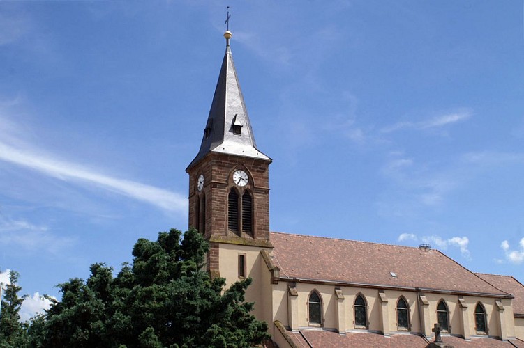 Eglise Saint-Morand à Steinbach