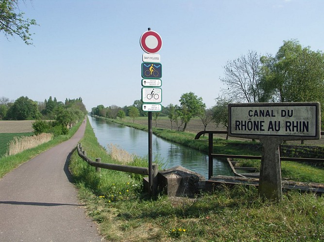 Radweg Canal du Rhône au Rhin (Zweig Nord)