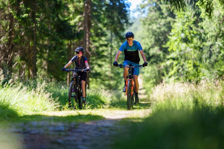 Mountain-bike circuit B03: Around the Rocher de Mutzig