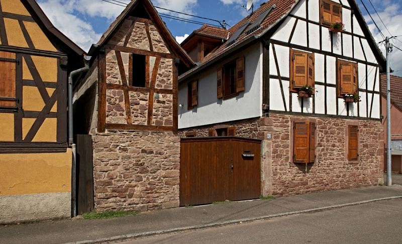 Maisons à colombage à Dachstein