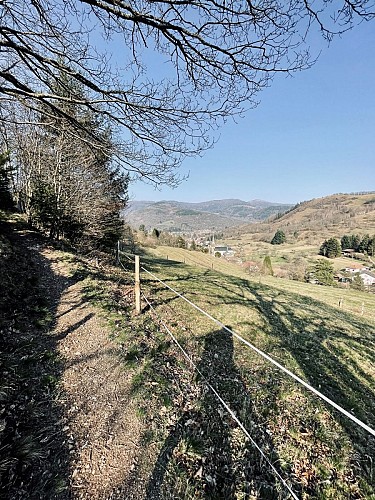Mitzach balconies starting from Saint-Amarin