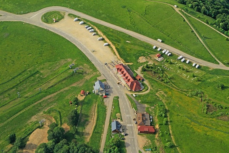 Le Markstein vue du ciel