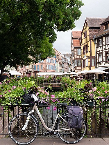 Spazieren Radfahren - Besichtigen Sie Colmar
