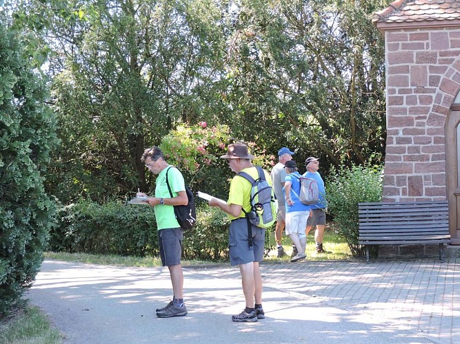 Randonnée Sentier des croix et oratoires - jaune à Soultz les Bains