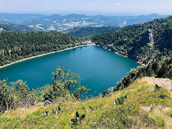 Wanderung -  die Zwei-Seen-Tour von Orbey