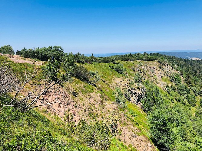 Wanderung -  die Zwei-Seen-Tour von Orbey