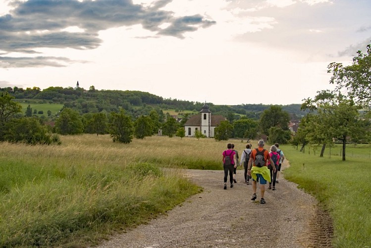 Kirchberg, zwischen Thal und Berg