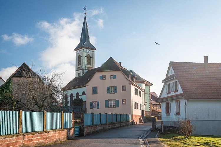 Centre village de Wingen