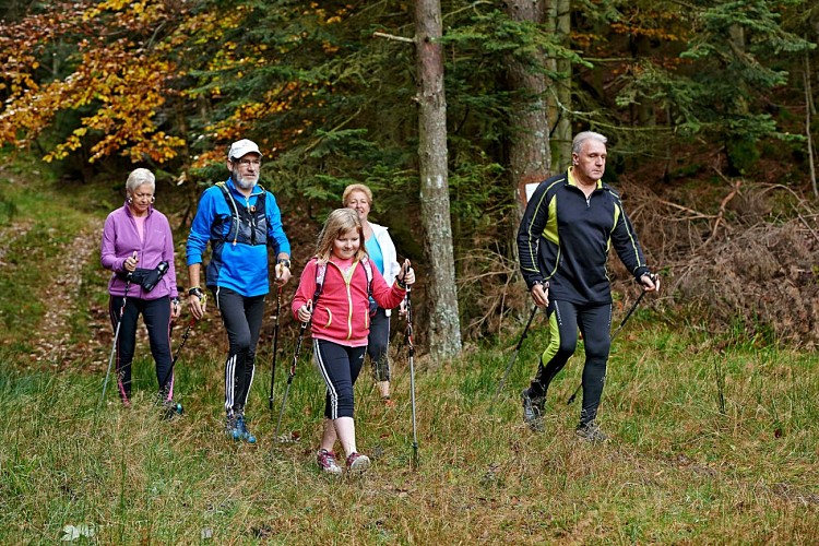 Colbéry Nordic Walking Tour: zum Colbéry-Schutzhütte