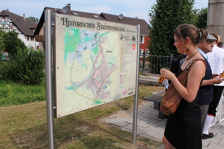Rundwanderweg: Historischer Stadtrundgang durch Freistett