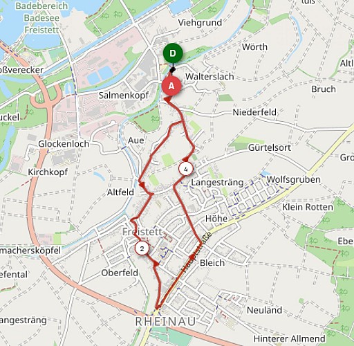 Walking tour:  The historical circuit of Freistett