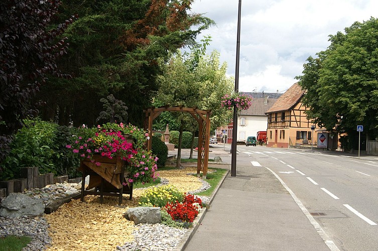 Die Hügel von Habsheim Wanderweg