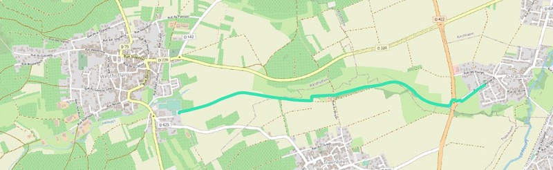 Piste cyclable - Odratzheim / Westhoffen