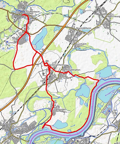 Circuit vélo : le Goethe