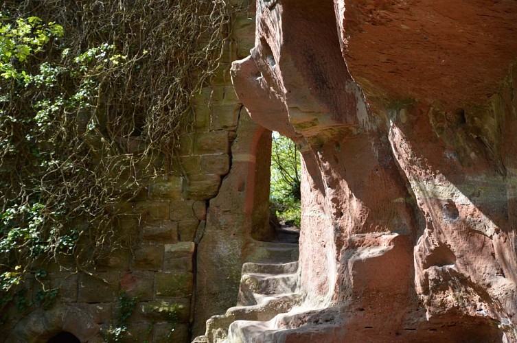 Randonnée des forges de Jaegerthal aux châteaux de Windstein, Alsace