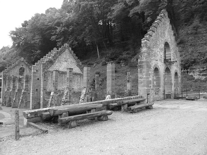 Randonnée des forges de Jaegerthal aux châteaux de Windstein, Alsace