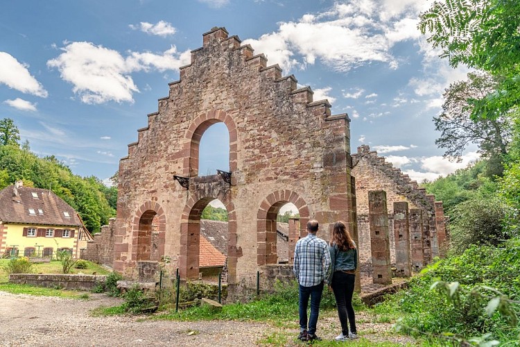 Randonnée des forges de Jaegerthal aux châteaux de Windstein, Alsace