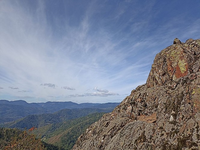 Vue du Rocher Ostein