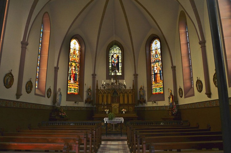 Hiking tour - the ascent to the lookout point of the Col de Fréland