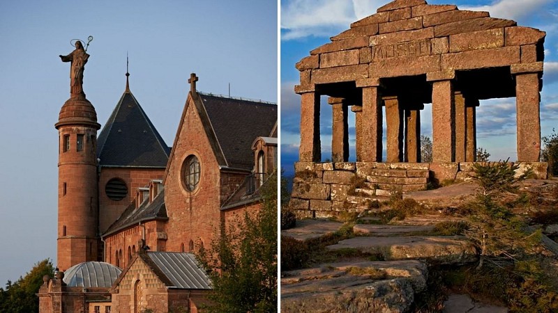 Route - Around the high-energy sites