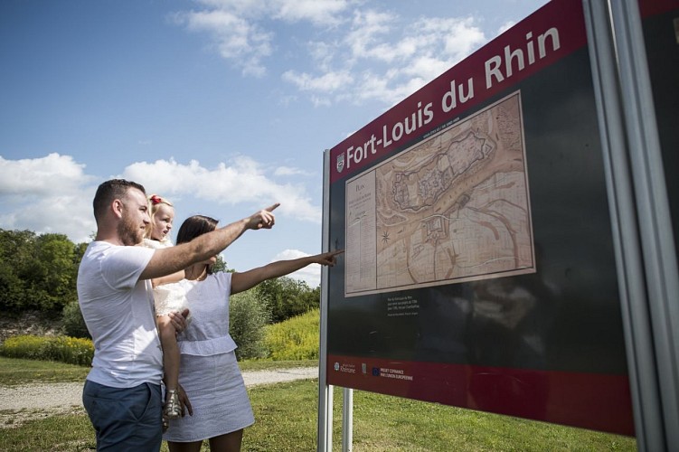 Circuit pédestre : les forts au fil de l'eau