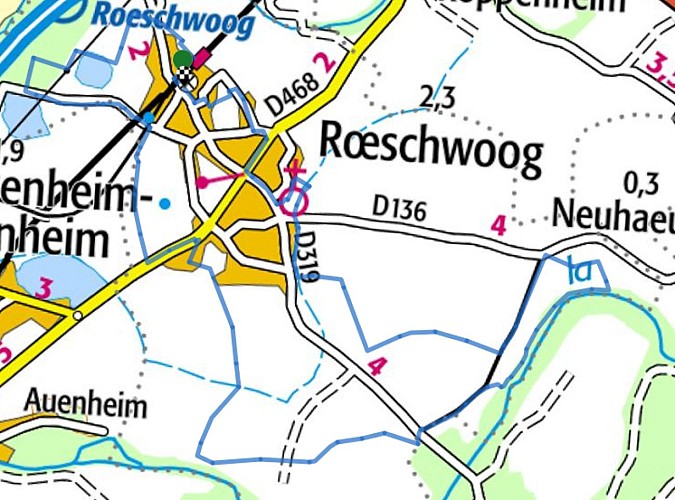 Rundwanderweg: Weckmann und Moder