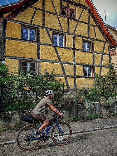 Gravel à Oltingue en Alsace