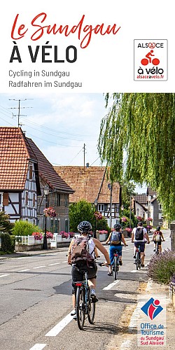 Couverture carte du Sundgau à vélo