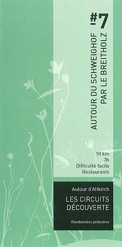 Randonnée pédestre autour du Schweighof par le Breitholz