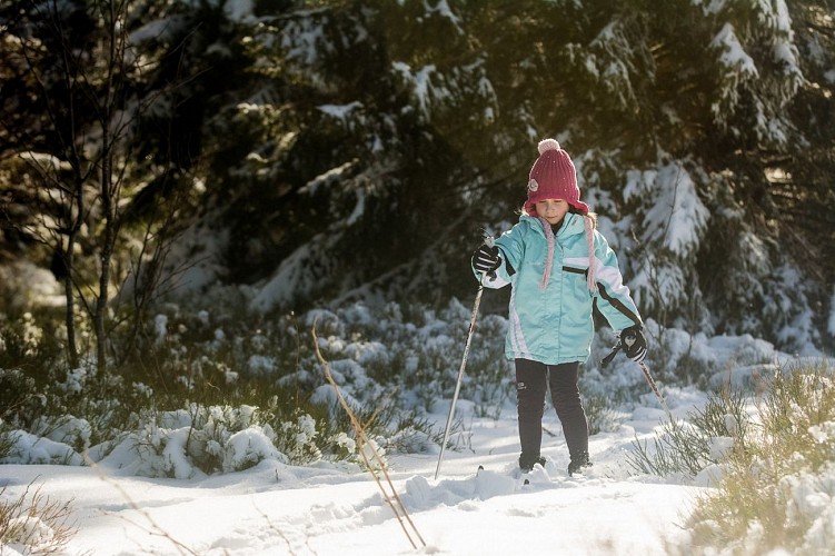 Schneeschuh Wanderparcours CDF01 : Am Champ du Feu