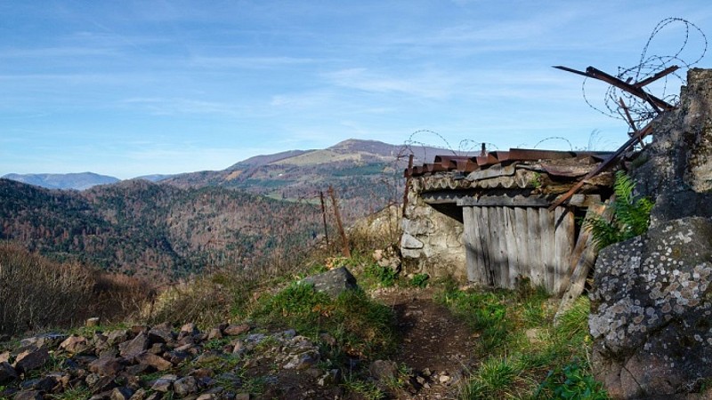 Les vestiges de la Grande Guerre au Hartmansswillerkopf