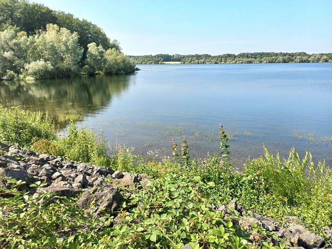 Un autre angle du barrage de Michelbach
