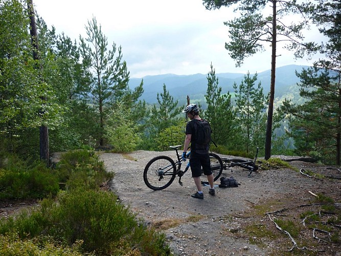 Mountainbike Runde - Frankenbourg et roches