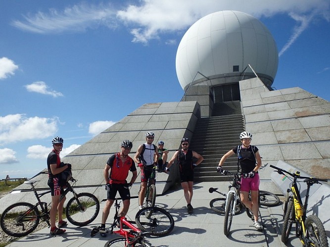 Mountain bike route: Boucle du Grand Ballon - 45 km