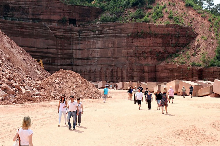 Carrière de gré, Rothbach, Alsace