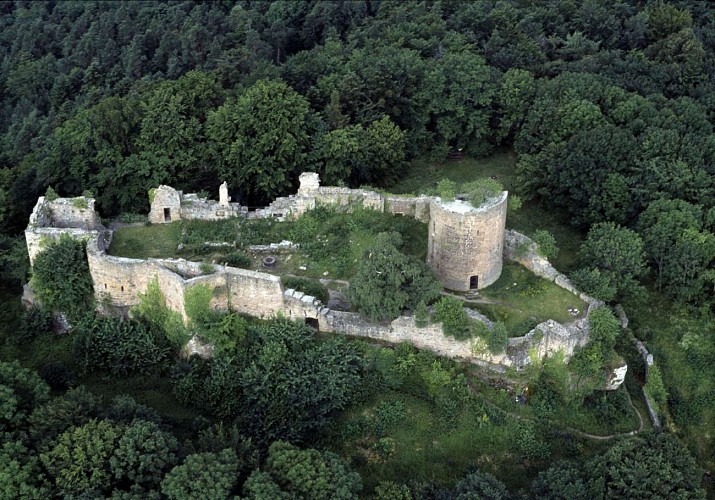 Wandern - Rocher du Coucou und Burg Frankenbourg
