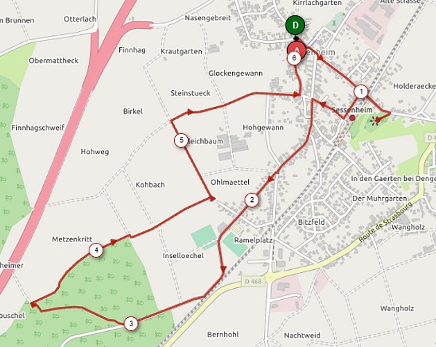 Rundwanderweg: Goethe-Pfad