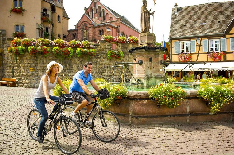 Véloroute du Vignoble d'Alsace