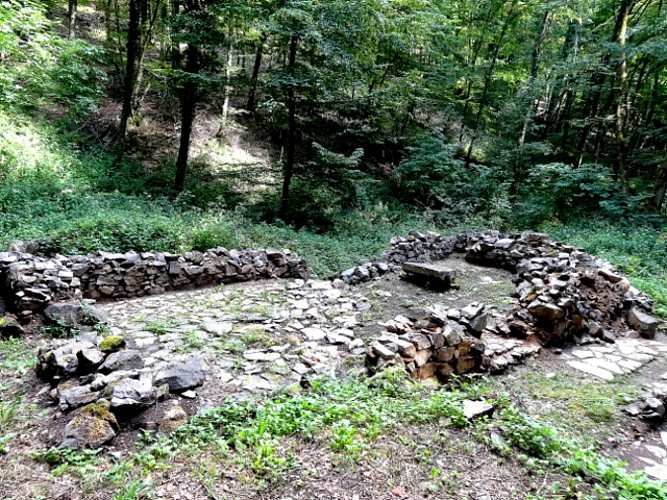 autre vue des ruines