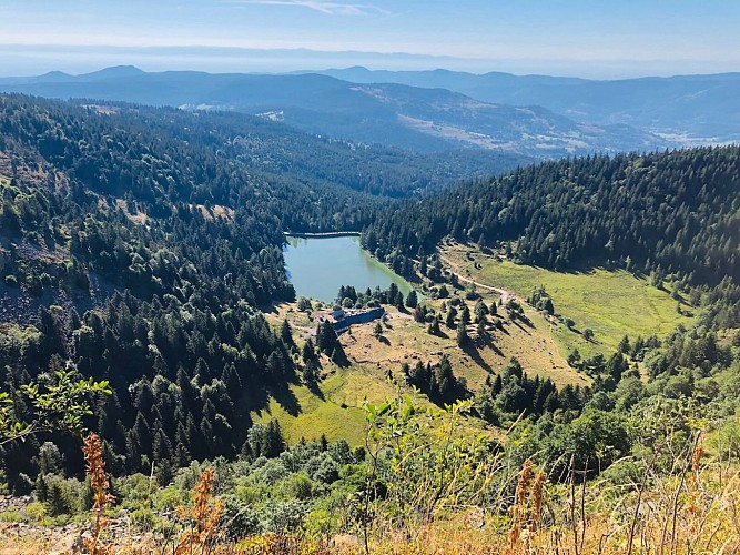 Hiking tour - the Rudlin waterfall by the Gazon du Faing