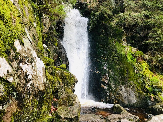 Circuit rando - la cascade du Rudlin  par le Gazon du Faing