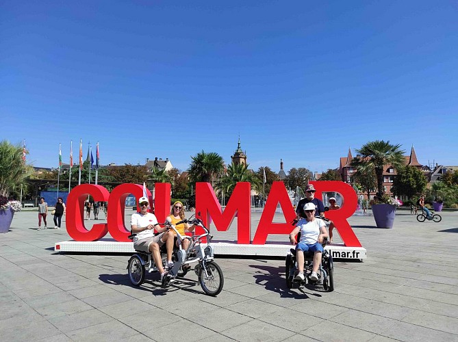 Cycling in Alsace - Bicycle tour of the vineyards around Colmar