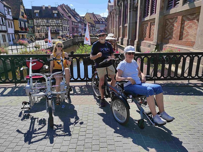 Cycling in Alsace - Bicycle tour of the vineyards around Colmar