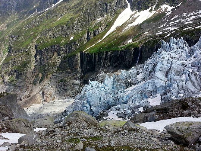 Randonnée Lognan > Glacier d'Argentière (Point de vue)