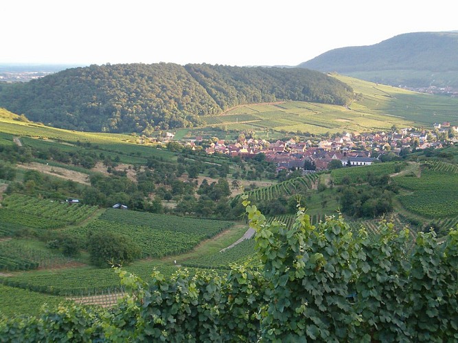 Path of the Christian crosses