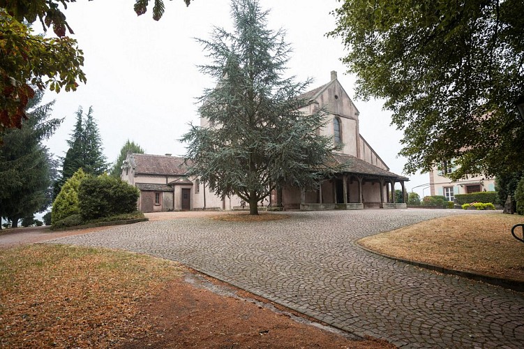 Entre chapelle et houblon à Mittelhausen