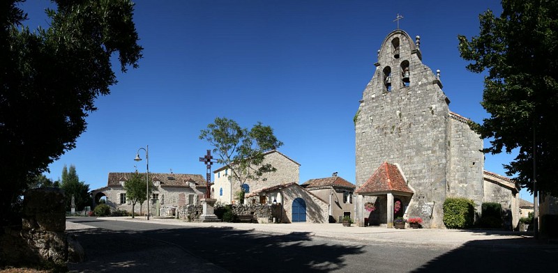 Eglise de Cambayrac - Lot Tourisme - J. Morel -001