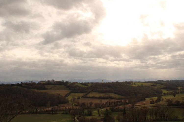 Fabas "Sentier de Saint-Pé-d'Arès"