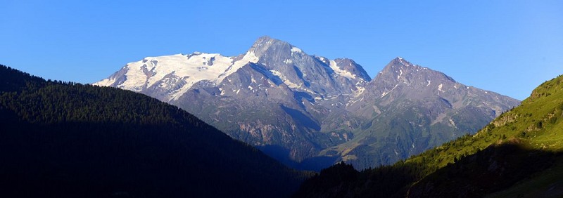 Vue sur le Mont Pourri